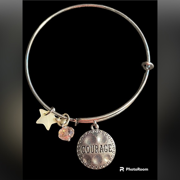 ✔️✔️Stainless Steel Adjustable Charm Bracelet-NWOT - Picture 3 of 5